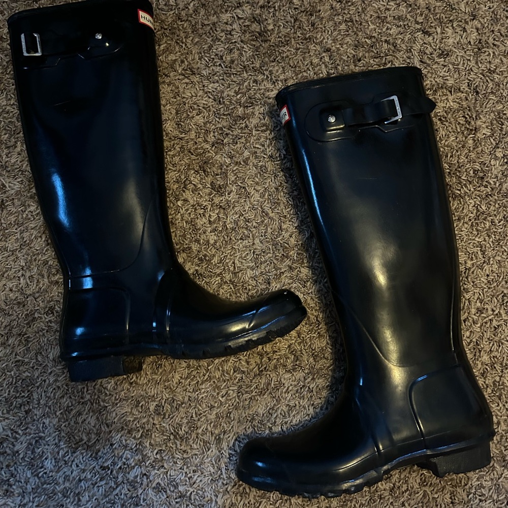 Hunter rain boots